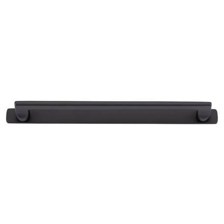 Baltimore Cabinet Pull with Backplate CTC256mm Matt Black