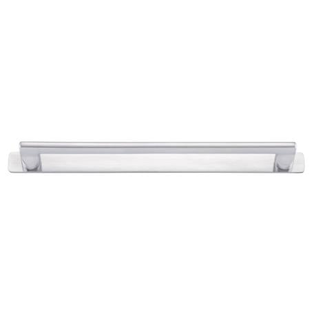 Baltimore Cabinet Pull with Backplate CTC256mm Brushed Chrome