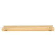Baltimore Cabinet Pull with Backplate CTC256mm Brushed Brass