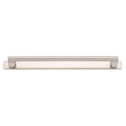 Baltimore Cabinet Pull with Backplate CTC256mm Satin Nickel