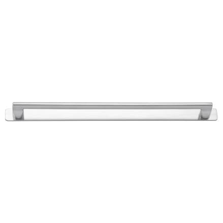 Baltimore Cabinet Pull with Backplate CTC320mm Brushed Chrome