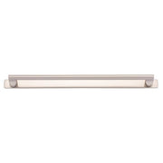Baltimore Cabinet Pull with Backplate CTC320mm Satin Nickel
