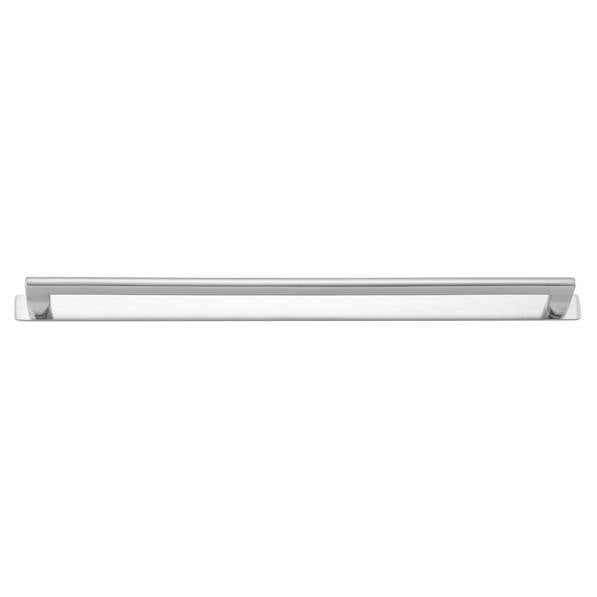 Baltimore Cabinet Pull with Backplate CTC450mm Brushed Chrome