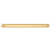 Baltimore Cabinet Pull with Backplate CTC450mm Brushed Brass