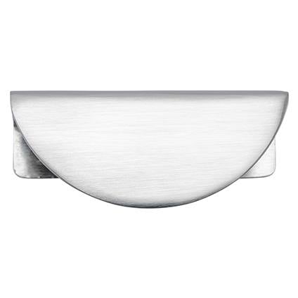 Osaka Half Moon Lip Pull Brushed Chrome