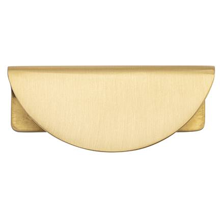 Osaka Lip Drawer Pull Brushed Brass
