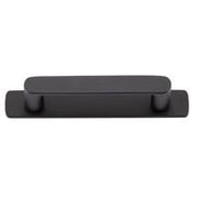 Osaka Cabinet Pull with Backplate CTC96mm Matt Black