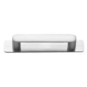 Osaka Cabinet Pull with Backplate CTC96mm Brushed Chrome