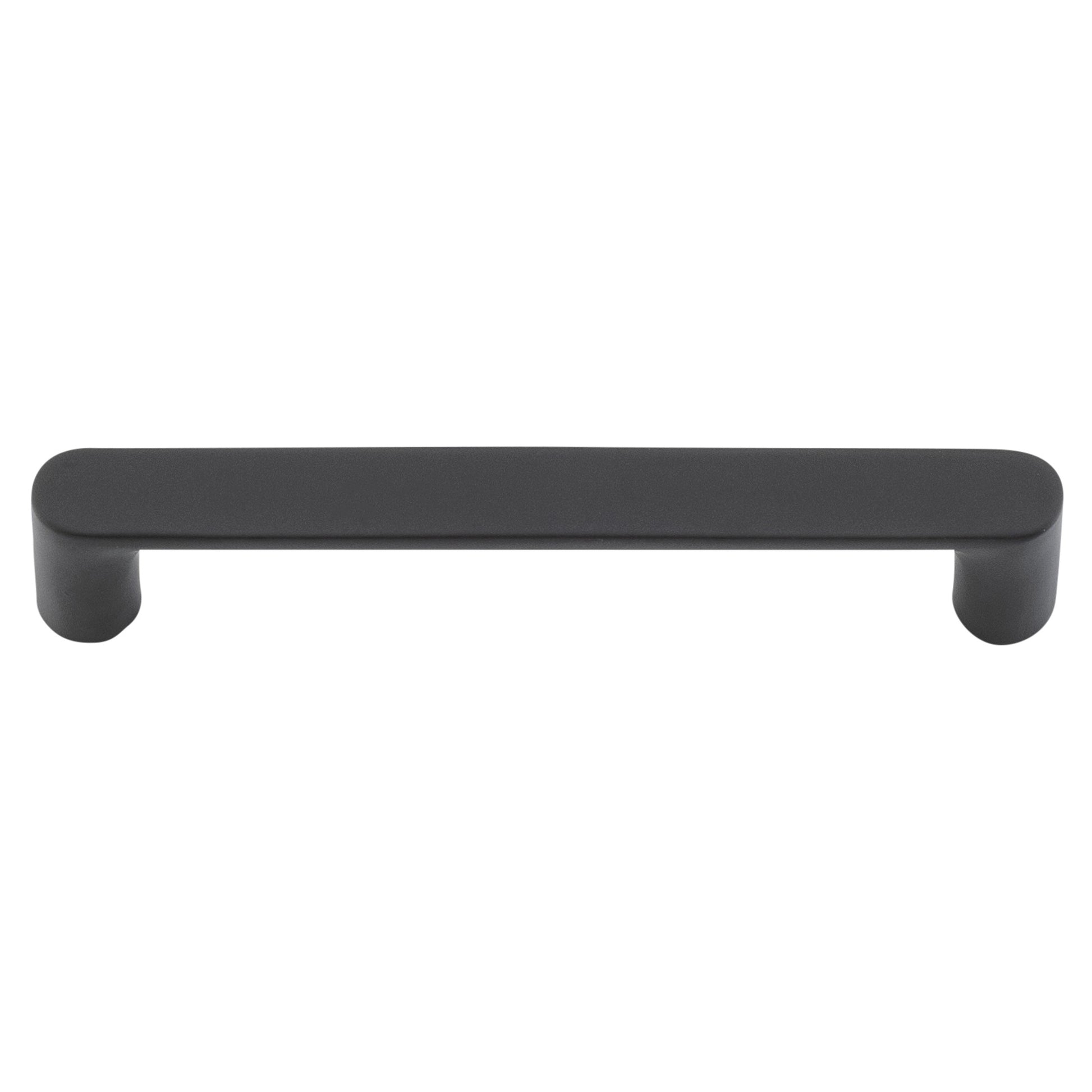Osaka Cabinet Pull CTC128mm Matt Black, Matte Black