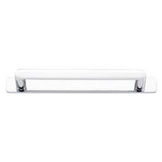 Osaka Cabinet Pull with Backplate CTC160mm Polished Chrome