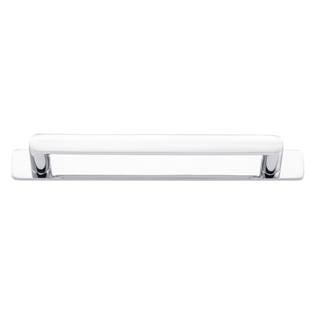 Osaka Cabinet Pull with Backplate CTC160mm Polished Chrome