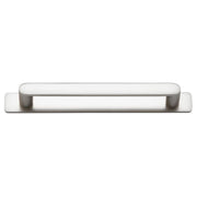 Osaka Cabinet Pull with Backplate CTC160mm Satin Nickel