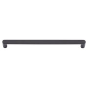 Cabinet Pull Osaka Matt Black BD15mm CTC256mm, Matte Black