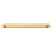 Osaka Cabinet Pull with Backplate CTC256mm Brushed Brass