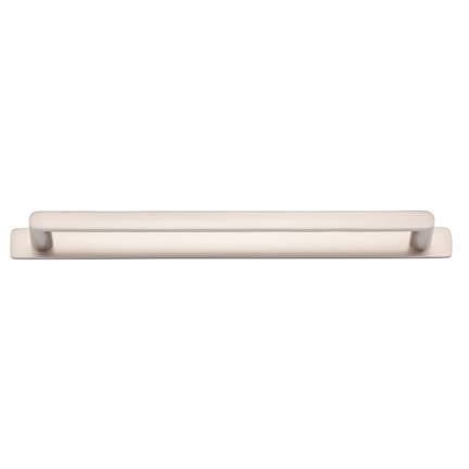 Osaka Cabinet Pull with Backplate CTC256mm Satin Nickel