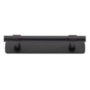 Helsinki Cabinet Pull with Backplate CTC96mm Matt Black