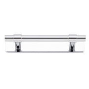 Helsinki Cabinet Pull with Backplate CTC96mm Polished Chrome