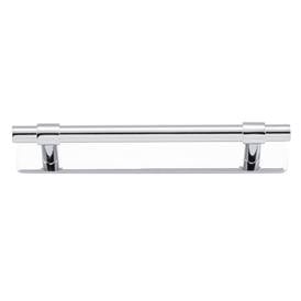 Helsinki Cabinet Pull with Backplate CTC128mm Polished Chrome