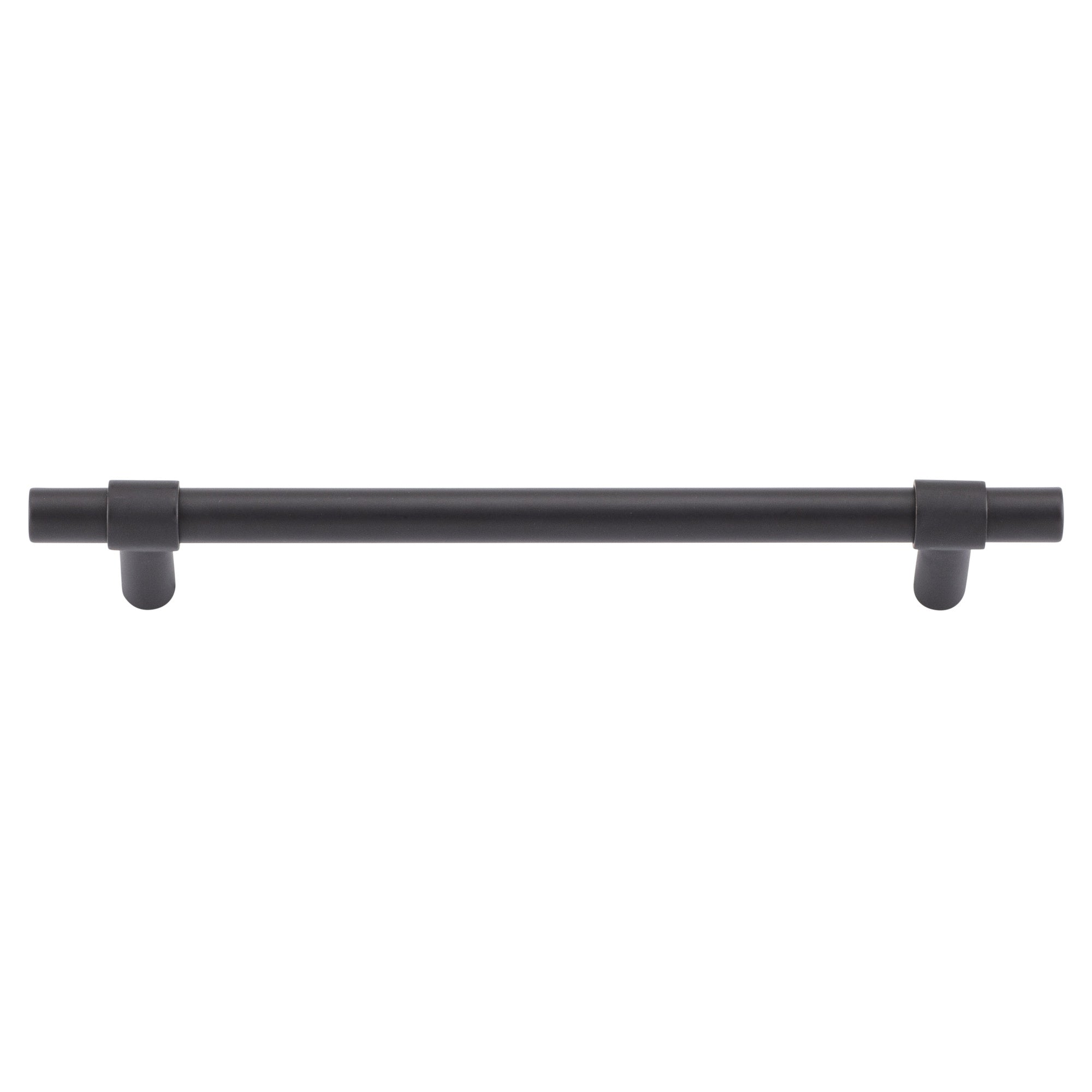 Cabinet Pull Helsinki Matt Black BD11mm CTC160mm, Matte Black