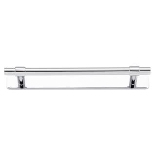 Helsinki Cabinet Pull with Backplate CTC160mm Polished Chrome