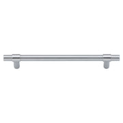Helsinki Cabinet Pull CTC160mm, Brushed Chrome