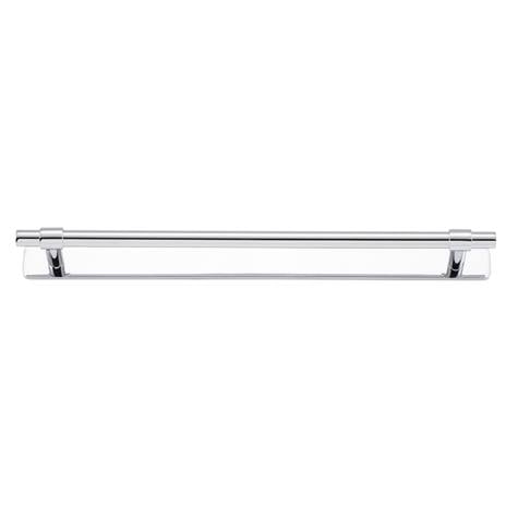 Helsinki Cabinet Pull with Backplate CTC256mm Polished Chrome