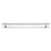 Helsinki Cabinet Pull with Backplate CTC256mm Brushed Chrome