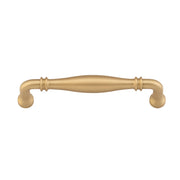 Sarlat Cabinet Pull Length 144mm CTC 128mm, Brushed Brass