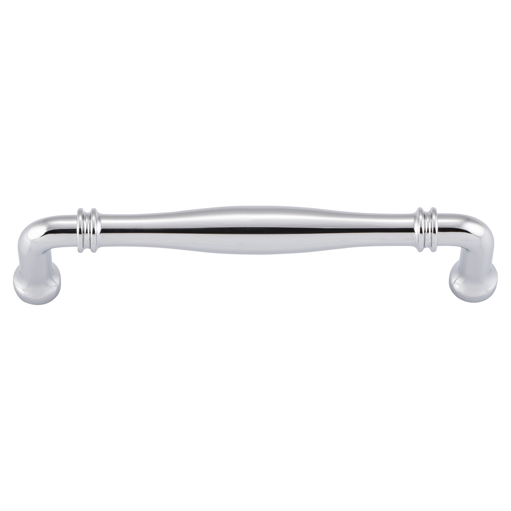 Cabinet Pull Sarlat BD18mm CTC160mm, Polished Chrome