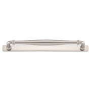 Sarlat Cabinet Pull with Backplate CTC256mm, Satin Nickel