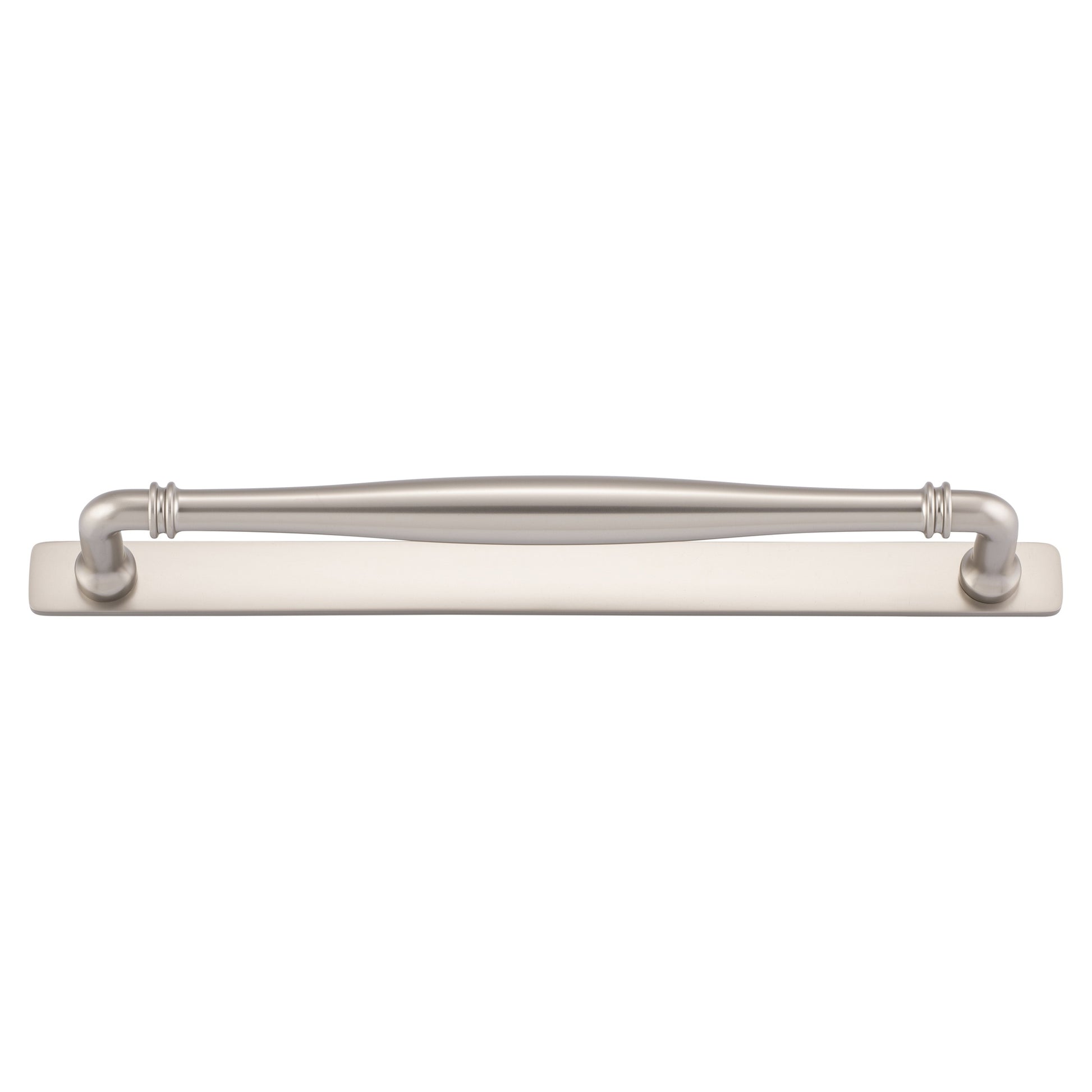 Sarlat Cabinet Pull with Backplate CTC256mm, Satin Nickel