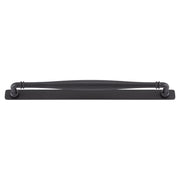 Sarlat Cabinet Pull with Backplate CTC320mm, Matt Black