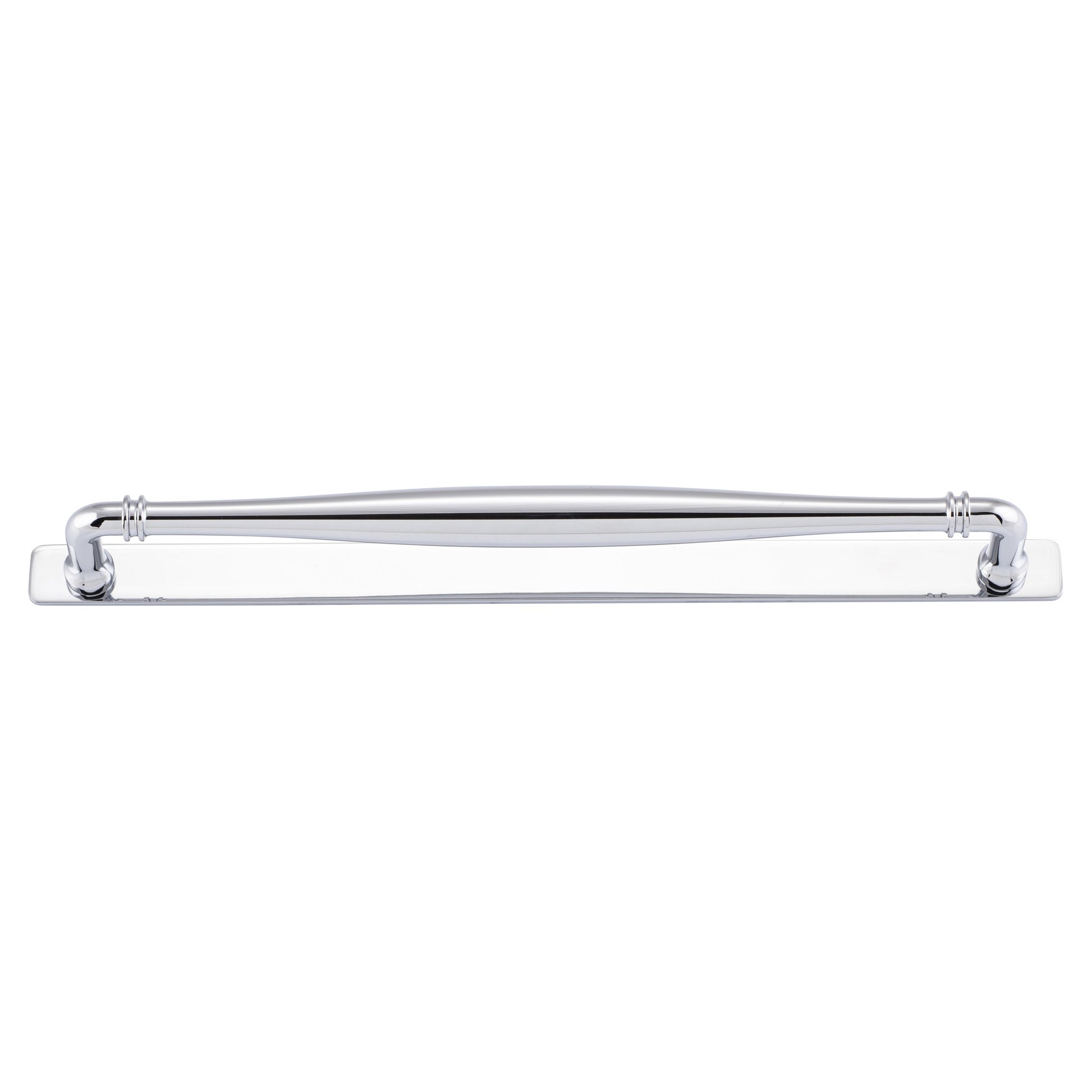 Sarlat Cabinet Pull with Backplate CTC320mm, Polished Chrome