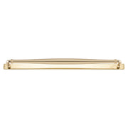 Sarlat Cabinet Pull with Backplate CTC450mm, Polished Brass