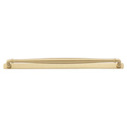Sarlat Cabinet Pull with Backplate CTC450mm, Brushed Brass