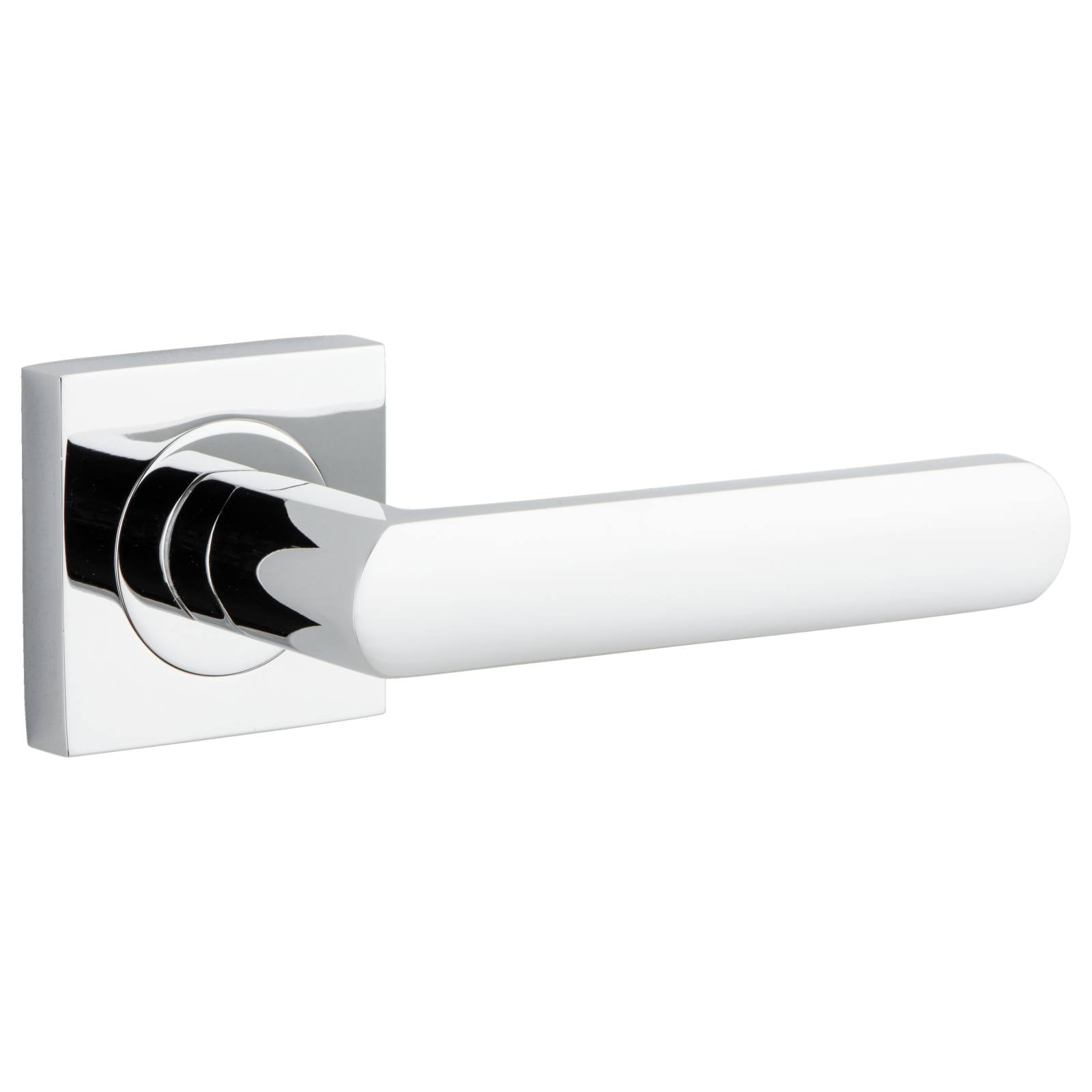 Osaka Lever Square Rose Polished Chrome