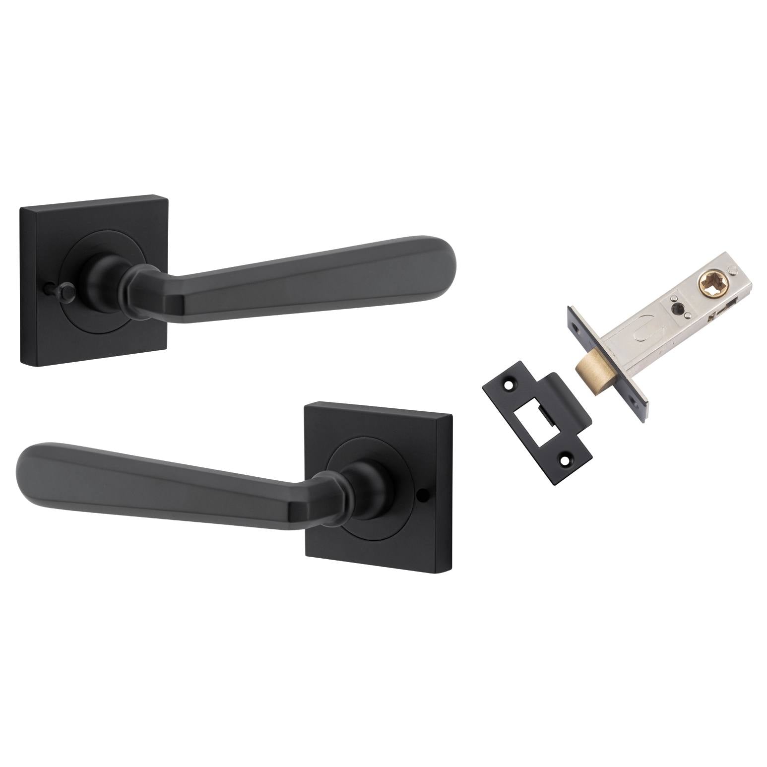 Copenhagen Lever Square Rose (Inbuilt Privacy) Matt Black