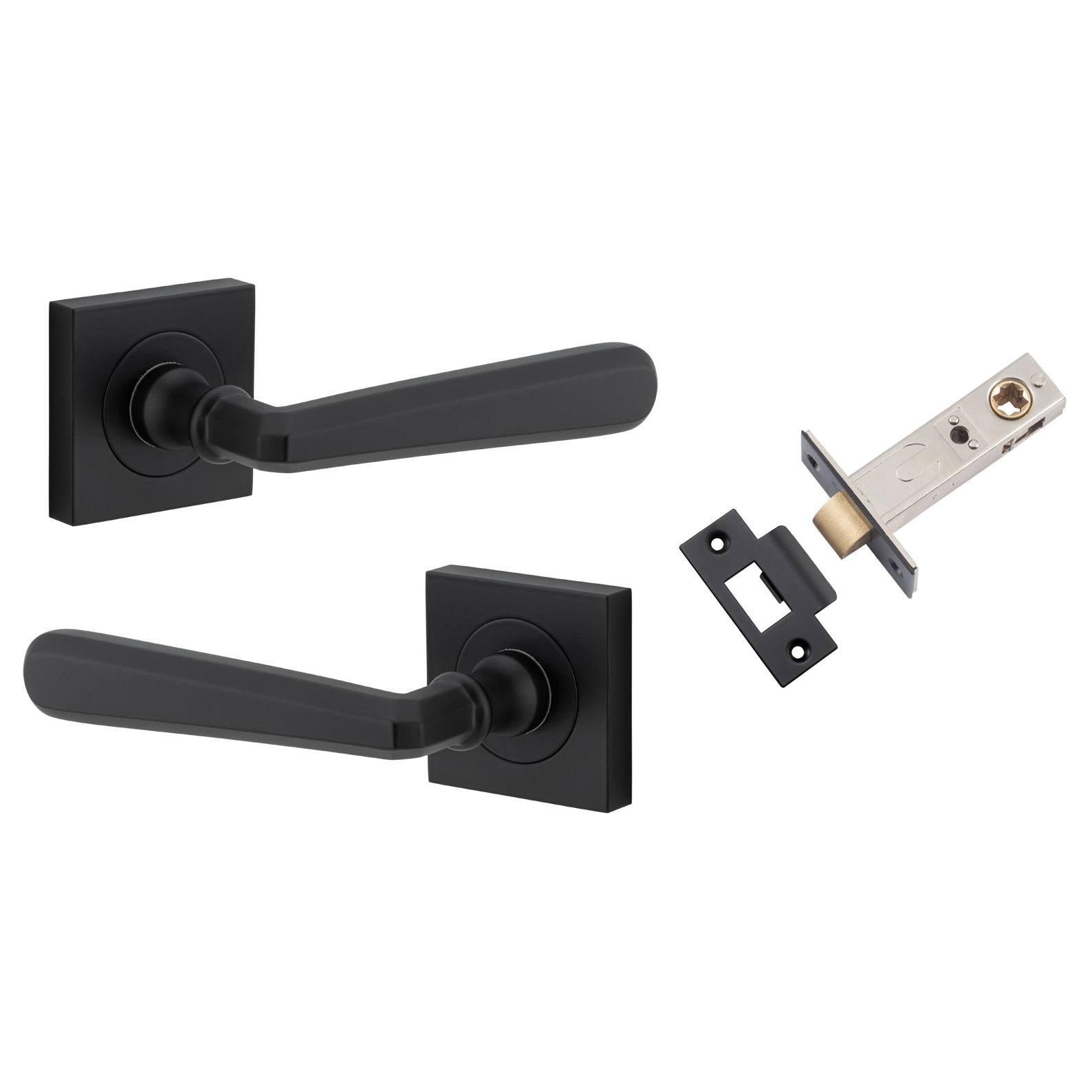 Copenhagen Lever Square Rose Passage Kit Matt Black