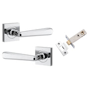 Copenhagen Lever Square Rose (Inbuilt Privacy) Polished Chrome