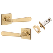 Copenhagen Lever Square Rose (Inbuilt Privacy) Brushed Brass