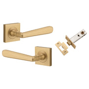 Copenhagen Lever Square Rose Passage Kit Brushed Brass