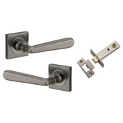 Copenhagen Lever Square Rose Passage Kit Distressed Nickel