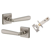 Copenhagen Lever Square Rose Passage Kit Satin Nickel