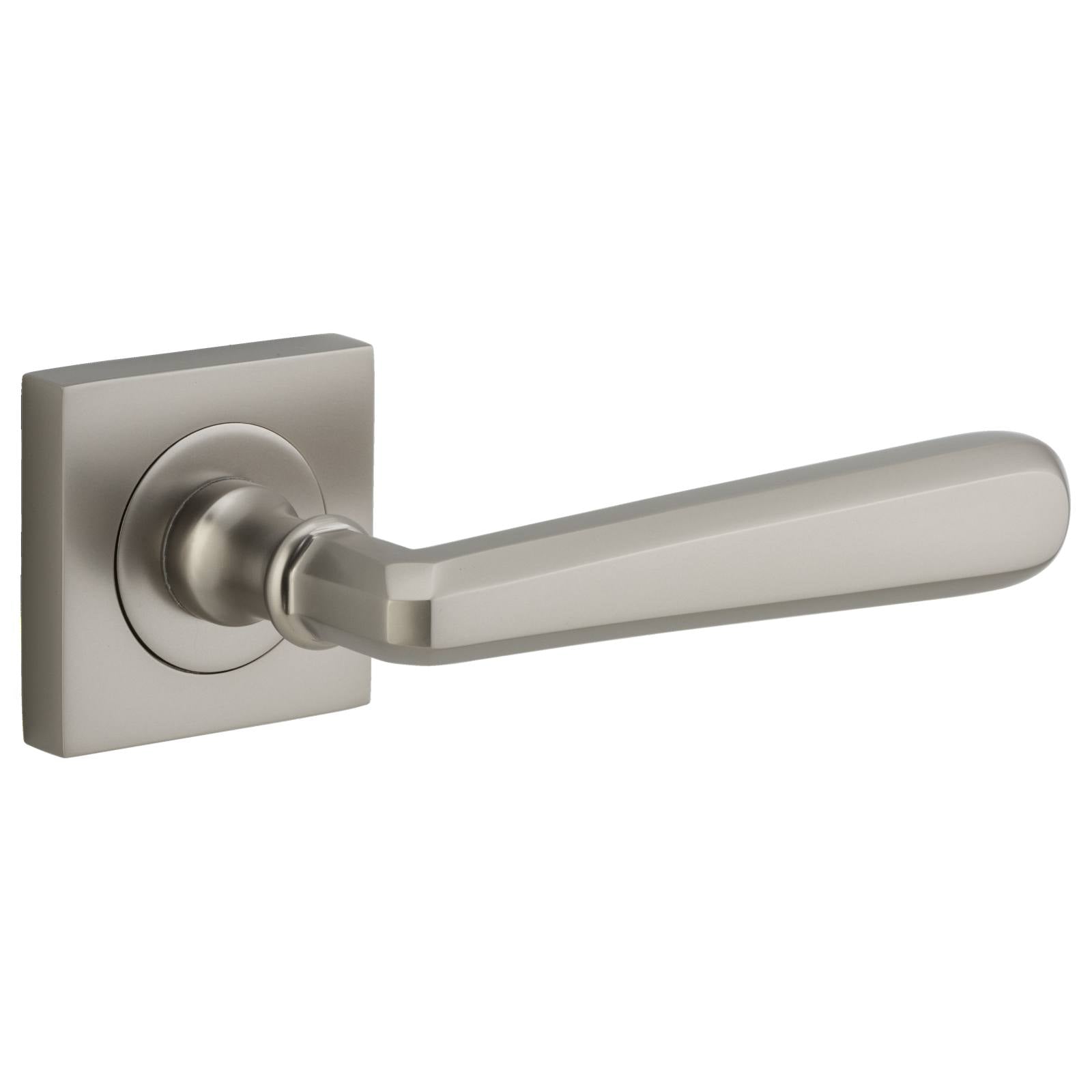 Copenhagen Lever Square Rose Satin Nickel