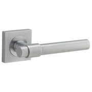 Helsinki Lever Square Rose Brushed Chrome