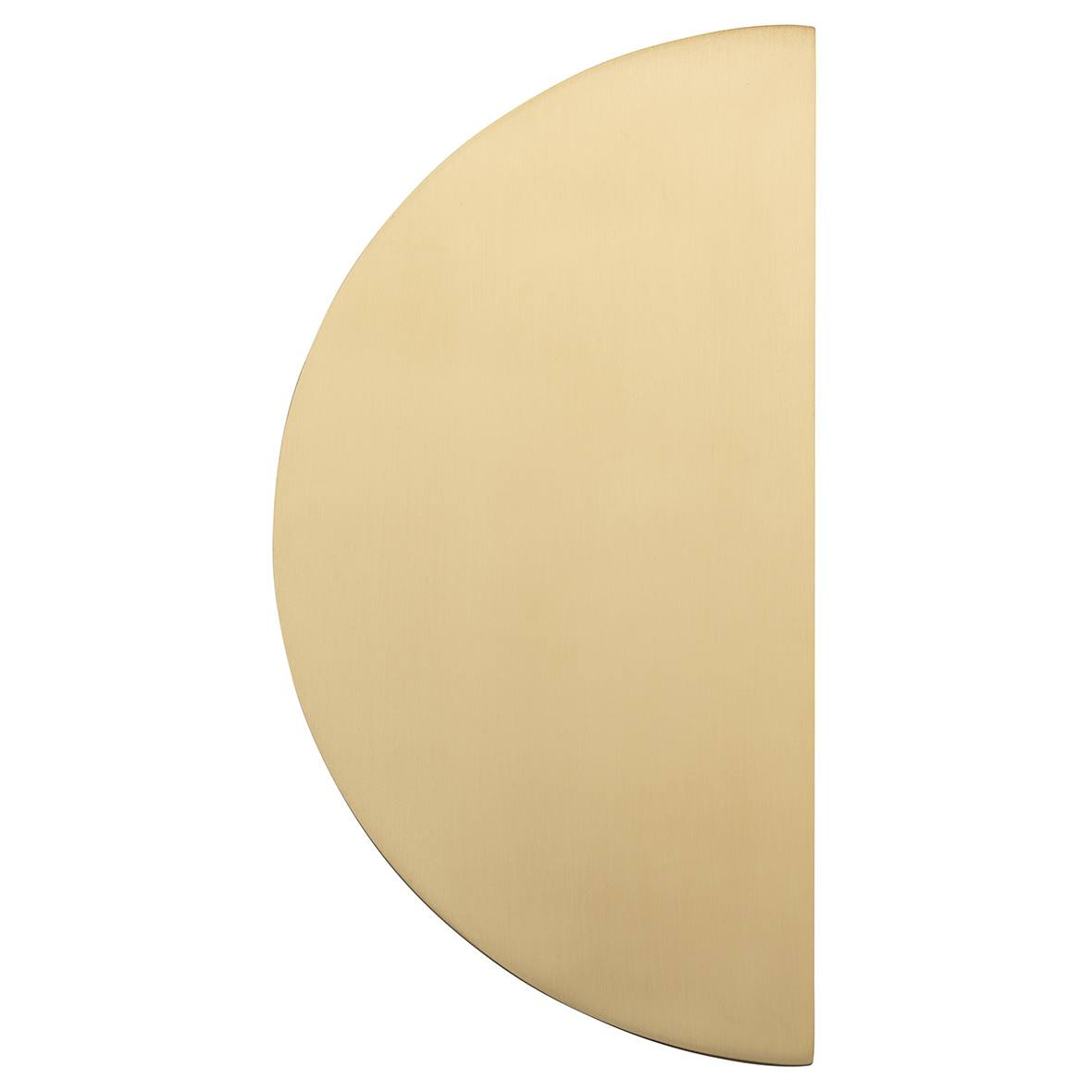 Osaka Large Half Moon Pull Brushed Brass