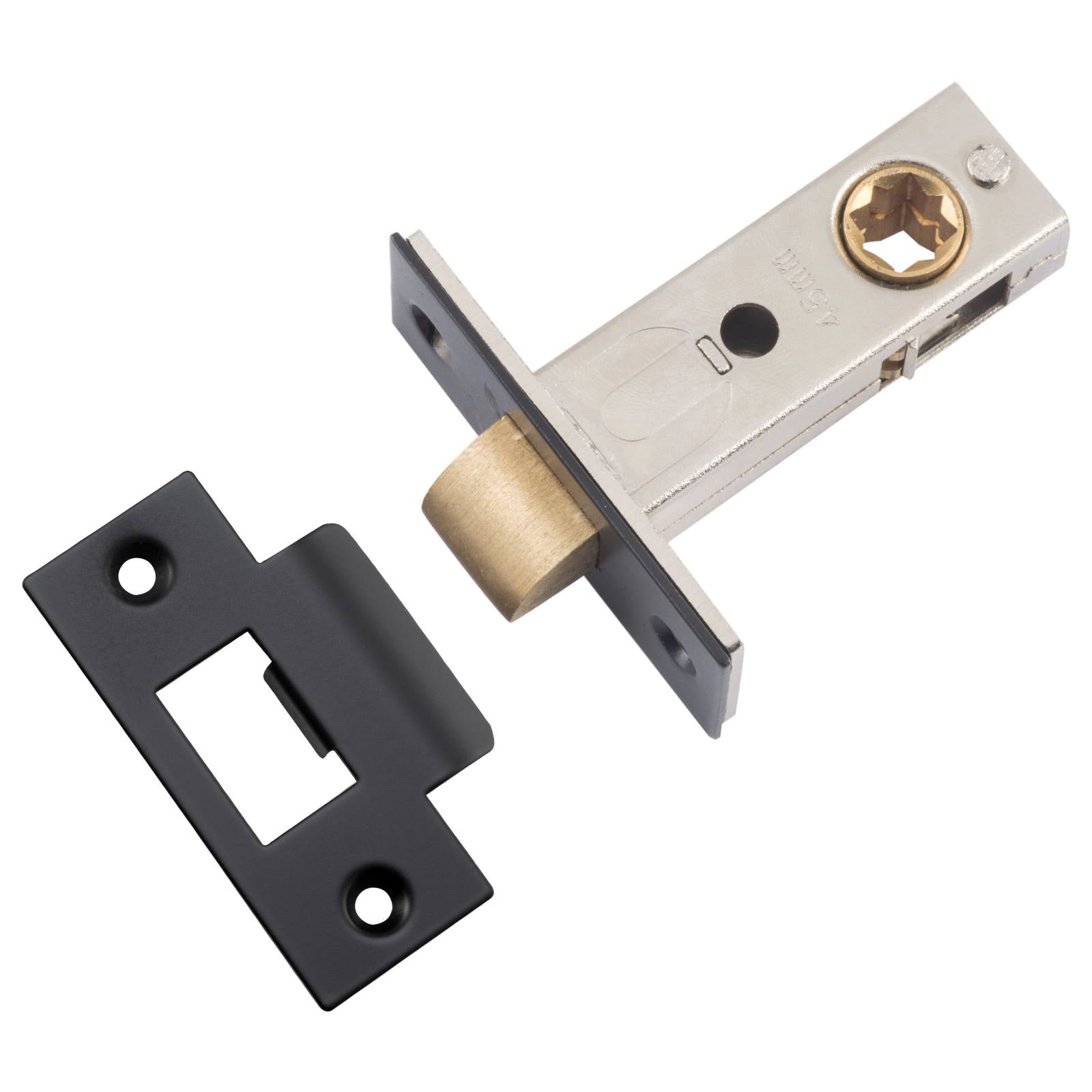 Iver Split Cam Tube Latch 45mm Backset, Matte Black