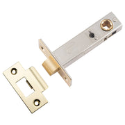 Iver Hard Sprung Split Cam Tube Latch 70mm Backset, Polished Brass
