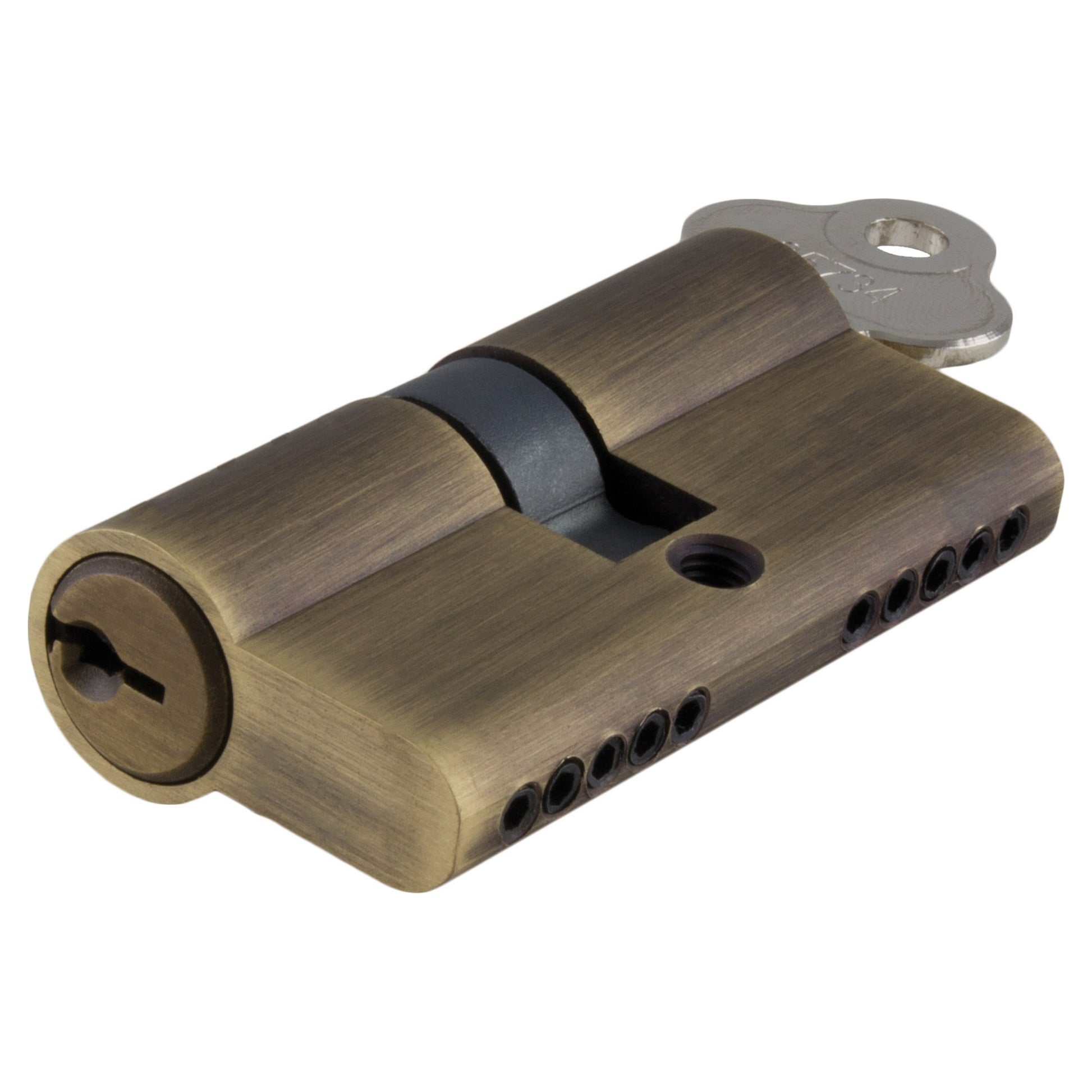 Euro Cylinder Dual Function 5 Pin, Signature Brass