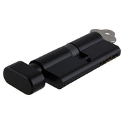 Euro Cylinder Key Thumb 6 Pin, Matt Black